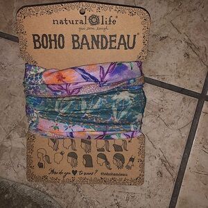Natural Life Multicolor Boho Bandeau
